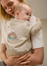 Conjunto Saco Estampado Unisex Beige Mayoral modelo