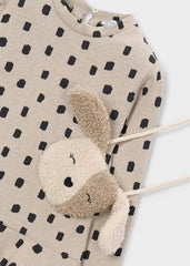 Vestido Puntos Bolso Dog Café Mayoral Detalle