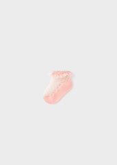 Medias Tobillera Encaje Plumeti Rosa Mayoral