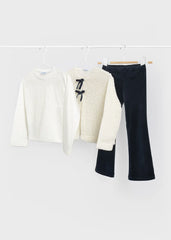 Conjunto 3 Piezas Saco Moños Negro Mayoral