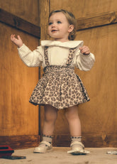 Conjunto Falda Tirantes Animal Print Mayoral