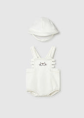 Body Bordado Gato Blanco Mayoral