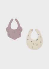 Set 2 Baberos Impermeables Lila Mayoral