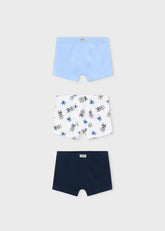 Set 3 Boxer Estampado Robots Mayoral
