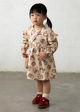 Vestido Estampado Postres Café Mayoral