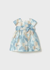 Vestido Estampado Moño Azul Mayoral