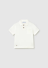 Polo Bolsillo Blanco Mayoral