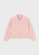 Chaqueta en Tricot Bolsillo Rosa Mayoral