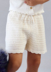 Short Tejido Beige Mayoral niña