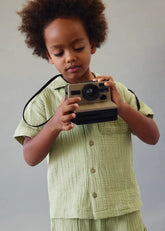 Camisa Bambula Verde Mayoral modelo