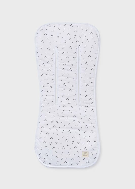 Acolchado Para Coche Corazones Gris Mayoral