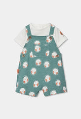 Conjunto Overol Bolsillo Sol Verde Boboli