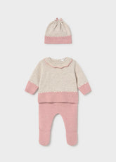 Conjunto 3 Piezas Tricot Combinado Mayoral