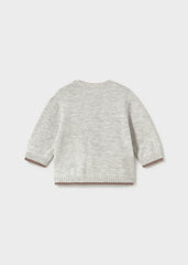 Saco Tricot Oso Gris Mayoral Moda