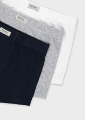 Set 3 Boxer Unicolor Navy Mayoral Detalle
