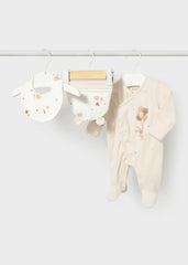 Set Primer Dia Conejo Beige Mayoral