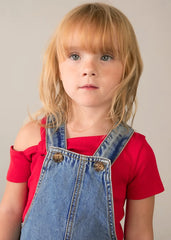 Braga Bordado Flor Denim Mayoral niña