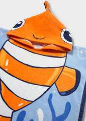 Toalla con Capota Nemo Azul Mayoral