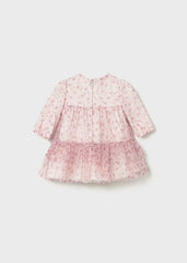 Vestido Tul Petalo Rosa Mayoral
