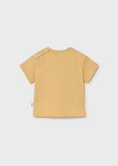 Camiseta Estampado Frase Amarillo Mayoral ESTILO