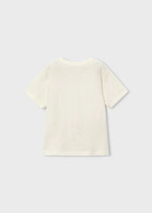 Camiseta Estampado Virtual Blanco Mayoral