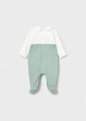 Set 2 Pijamas Bordado Flores Verde Mayoral
