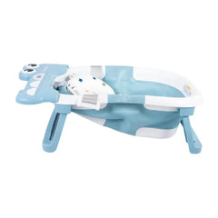 Bañera Plegable Bubble Con Soporte Azul Bebebsit estilo