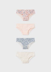 Set 4 Pantys Estampado Salmón Mayoral
