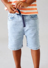 Bermuda Resortada Denim Claro Mayoral niño