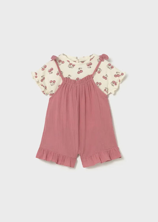 Conjunto Braga Estampada Cerezas Mayoral