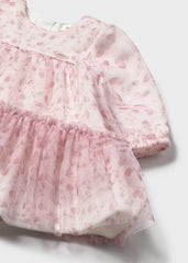 Vestido Tul Petalo Rosa Mayoral