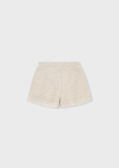 Short Tejido Beige Mayoral estilo