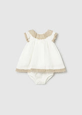 Vestido Ceremonia Encaje Nata Mayoral