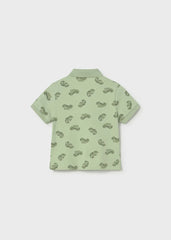 Polo Estampado Camaleón Verde Mayoral estilo
