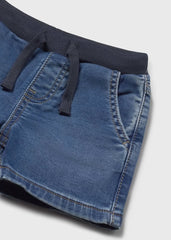 Bermuda Cinturilla Elastica Denim Medio Mayoral detalle