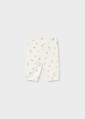 Conjunto 3 Piezas Manga Larga Estampado Flores Rosa Mayoral Pantalón