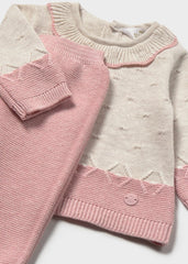 Conjunto 3 Piezas Tricot Combinado Mayoral Detalle