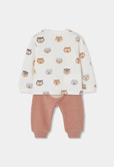 Conjunto Pantalón Buho Boboli Café Boboli ESTILO
