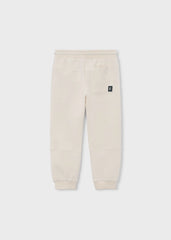 Pantalón Sudadera Cremallera Beige Mayoral