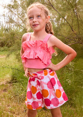 Short Estampado Fucsia Mayoral modelo