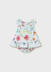 Vestido Estampado Floral Azul Mayoral