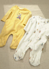 Set 2 Pijamas Banda Animales Amarillo Mayoral Moda