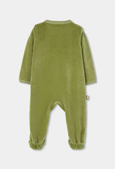 Pijama Enteriza Interactivo Bordado Zorro Verde Boboli estilo