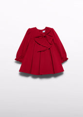 Vestido Milano Moño Cuello Rojo Abel & Lula Moda