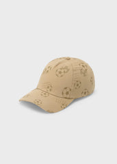 Gorra Estampado Fútbol Beige Mayoral estilo
