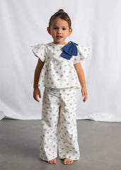 Conjunto Pantalón y Blusa Estampado Navy Mayoral