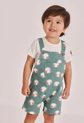 Conjunto Overol Bolsillo Sol Verde Boboli