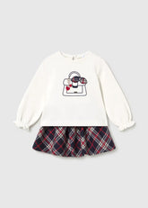 Conjunto Falda Cuadros Rojo Mayoral