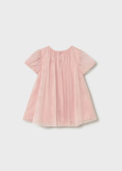 Vestido Tul con Bolso Rosa Mayoral estilo