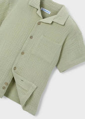 Camisa Bambula Verde Mayoral